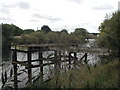 Old disused Pier on the River Trent