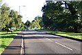 The A320 approaching Mayford