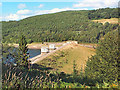 SE2148 : Dam of Lindley Wood reservoir by David Spencer