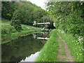 Lift bridge at The Moors, by Welshpool, on the Montgomery Canal