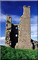 NU2521 : Liburn Tower, Dunstanburgh Castle, Northumberland by Christine Matthews