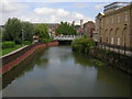 SK9770 : River Witham at St.Mark's by Richard Croft