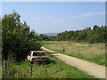 Burnt-out Peugeot 309, Auchnacraig