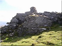 NH2468 : Summit cairn, An Coileachan by Chris Eilbeck