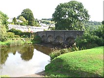 SS8435 : Bridge over River Barle at Withypool by Richard Mascall