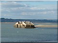 SU6800 : Mulberry Caisson, Langstone Harbour by Anthony Brunning