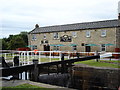 Converted canal side house now a restaurant