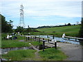 Picnic spot on Forth and Clyde canal