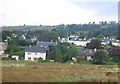 Woodlands Road, Dingwall, from the train