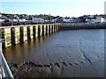 Watchet sea front, low tide