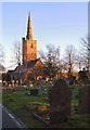 SO9683 : St John the Baptists Church Halesowen by john Reynolds
