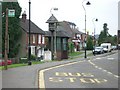 Bus stop at Westcott