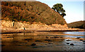 Incoming tide at Erme mouth, near Mothecombe.