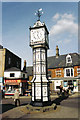TF6103 : Victorian Clock Tower, Downham Market, Norfolk by Rodney Burton