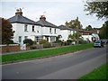 Houses on the north side of Winterdown Road