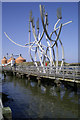 NZ3181 : Industrial sculpture on Blyth Quay by Grahame Jenkins