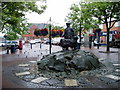 Oswestry - street statue