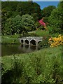 Stourhead Gardens in the spring