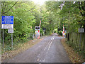 Level crossing on Veals Lane, Oaklands