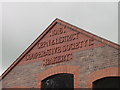 Beautiful Red Ruabon Lettering