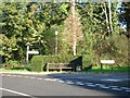 Junction of Gadbridge Lane (right) with Cranleigh Road