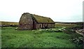 ND4293 : Turf-roofed longhouse, Dam of Hoxa, South Ronaldsay by Alex Cameron