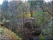 NN8868 : Cumhann-leum Bridge. by Richard Webb