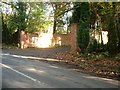 The entrance to Double S Farm, Stonehill Road