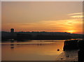 Sunset over Dunston Staithes