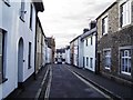 SX7586 : A quiet street in Moretonhampstead by Fiona Avis