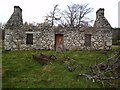 NH5691 : A Croft Ruin at Bailanfhraoich In Strath Carron by Donald H Bain