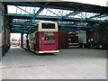 TA3428 : Withernsea East Yorkshire Bus Depot by mark harrington