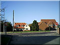 Road junction into Low Burnham village