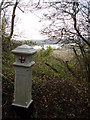 Coal tax post number 19 with view of Lee Valley beyond.