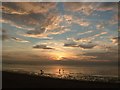 TF6433 : Snettisham Beach, Sunset by Rob Farrow