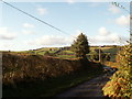 Looking towards Tyle Mawr