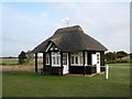 Starters hut at 1st hole on Royal St George