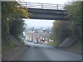 View under the A49 Prees Bypass