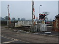 Prees Station and Railway Crossing