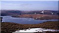 SN8969 : Craig Goch reservoir, frozen by Lynne Kirton
