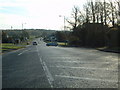 Junction of A34 and Sawpit Lane