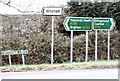 Signposts at A272, Spronkett