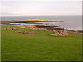 Aircraft gun battery at Kilchousland, by Campbeltown.