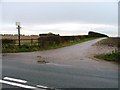 Entrance to Fir Tree Farm on the B6030