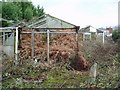 SO8773 : Ruined greenhouses by Martyn B