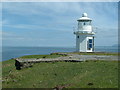 NG2366 : Lighthouse, Waternish Point by Nigel Homer