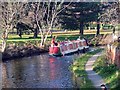 Canal boat on the Chesterfield Canal