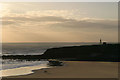 NZ3769 : Sharpness Point, Tynemouth from the Long Sands by Phil Thirkell