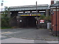 Rail Bridge over Road at Cosford Halt