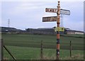 Watson Hill Farm and close up of signpost